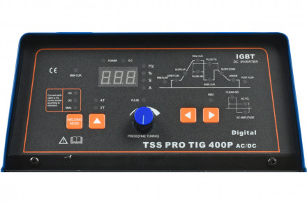 Аппарат TIG сварки алюминия TSS PRO TIG 400P AC/DC Digital