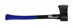 Топор с фиберглассовой ручкой и резиновой противоскользящей накладкой (1100г,L-690мм) Forsage F-21125LB24 48182