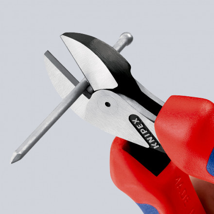 Бокорезы компактные KNIPEX X-Cut усиленные с двухкомпонентной рукояткой 160мм 7305160