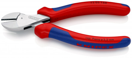 Бокорезы компактные KNIPEX X-Cut усиленные с двухкомпонентной рукояткой 160мм 7305160