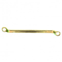 Ключ накидной СИБРТЕХ желтый цинк 10х13мм 14618