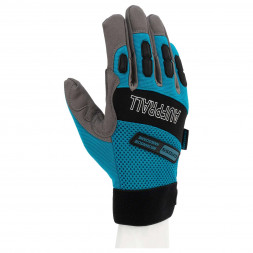 Универсальные комбинированные перчатки GROSS STYLISH с защитными накладками размер L (9) 90319