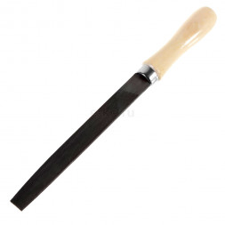 Напильник плоский Сибртех деревянная ручка 150мм 16223