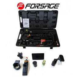 Набор гидравлического оборудования для кузовных работ 10т.17 предметов  в кейсе на колесах Forsage F-T71001L 28597