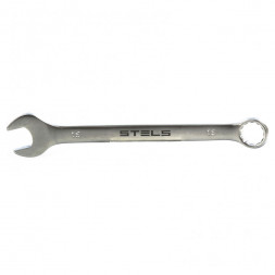 Ключ комбинированный STELS CrV матовый хром 15мм 15212