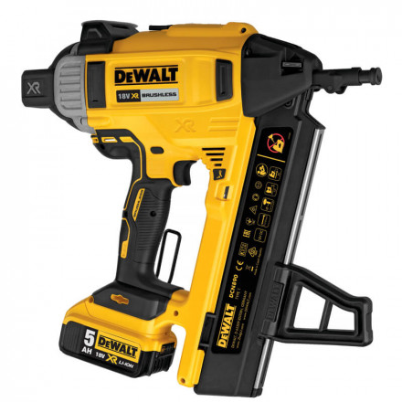 Пистолет гвоздезабивной аккумуляторный бесщёточный DeWALT DCN890P2-QW