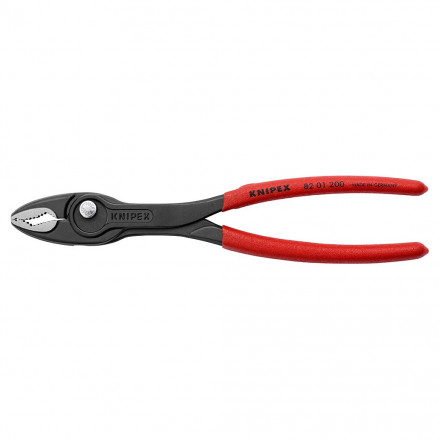 Клещи захватные KNIPEX TwinGrip с пластиковой рукояткой 200мм 8201200