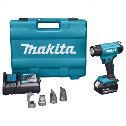 Аккумуляторный технический фен Makita DHG181RT