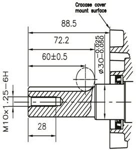 Двигатель дизельный 178F (А1-тип, под шпонку Ø 25мм) - K1