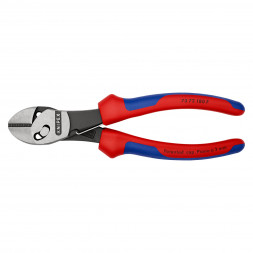 Кусачки боковые повышенной мощности KNIPEX TwinForce 180мм 7372180F