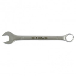 Ключ комбинированный STELS CrV матовый хром 28мм 15229