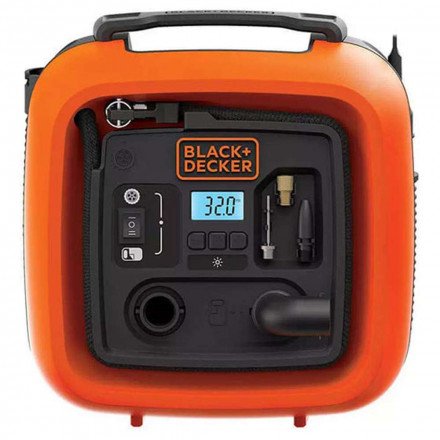 Автомобильный компрессор BLACK+DECKER 12B ASI400-XJ