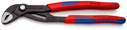 Клещи переставные KNIPEX Cobra с двухкомпонентной рукояткой 250мм 8702250