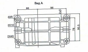 Двигатель бензиновый TSS KM210C (Q-тип, Ø 19,05 mm)