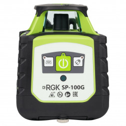 Ротационный нивелир RGK SP-100G зеленый луч