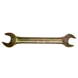 Ключ рожковый СИБРТЕХ желтый цинк 12х13мм 14305