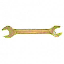 Ключ рожковый СИБРТЕХ желтый цинк 14х15мм 14308