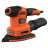 Дельтовидная шлифмашина BLACK+DECKER 200Вт BEW200-QS