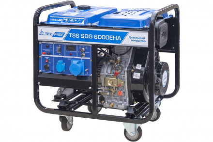 Дизель генератор TSS SDG 6000EHA